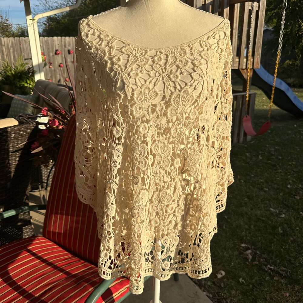 Knitted Poncho